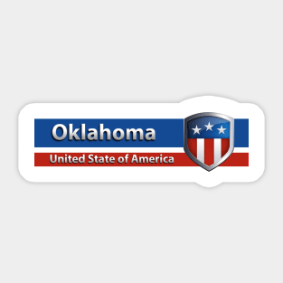 Oklahoma - United State of America Sticker